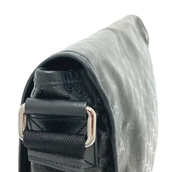 AUTHENTIC GUCCI 201732 GG implementation One Shoulder Bag Messenger bag Shoulder - Picture 4 of 12